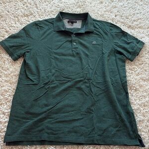 Forest Green Extra Large Banana, Republic, Collared Polo Shirt, Elephant